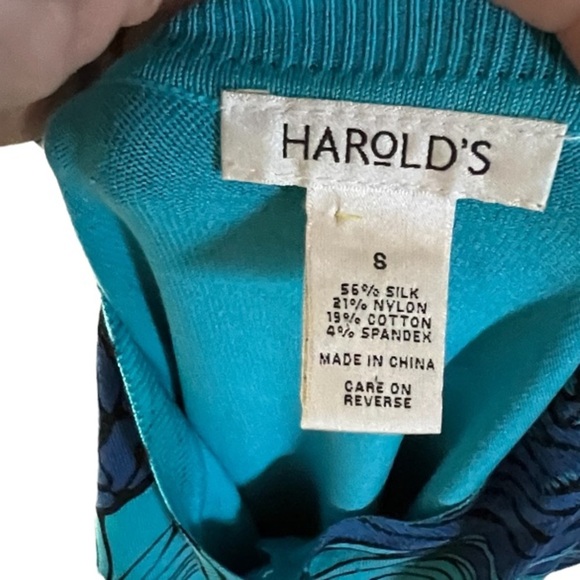 Vintage Harold's Silk Blend‎ Cardigan Sweater - Picture 4 of 5